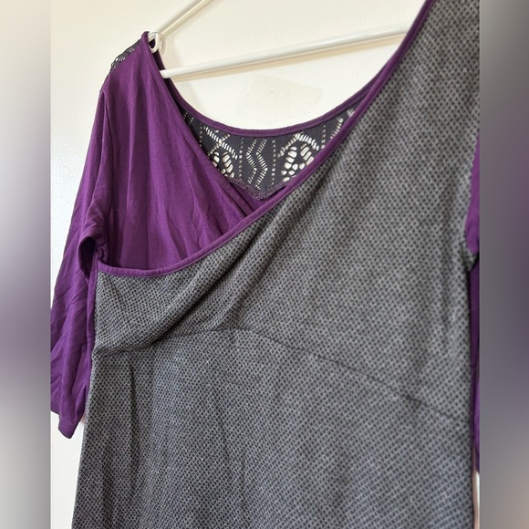 🎉4/30$🎉 Purple and Gray Women's Dress💜🩶 - Picture 2 of 4